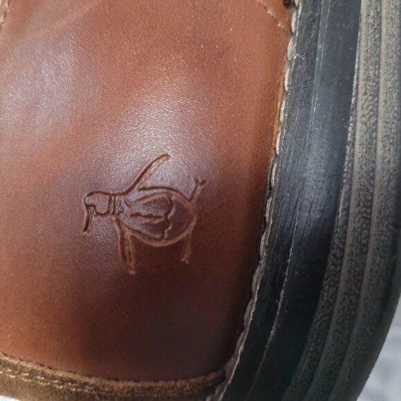 Original Penguin Walter Oxford Lace up Dress Shoes Cognac Brown 10.5 main image 9